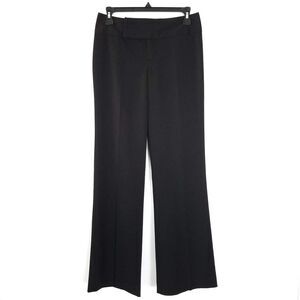 A. Byer Princeton Mid Rise Wide Leg Flare Trouser Dress Pants Black Size 3